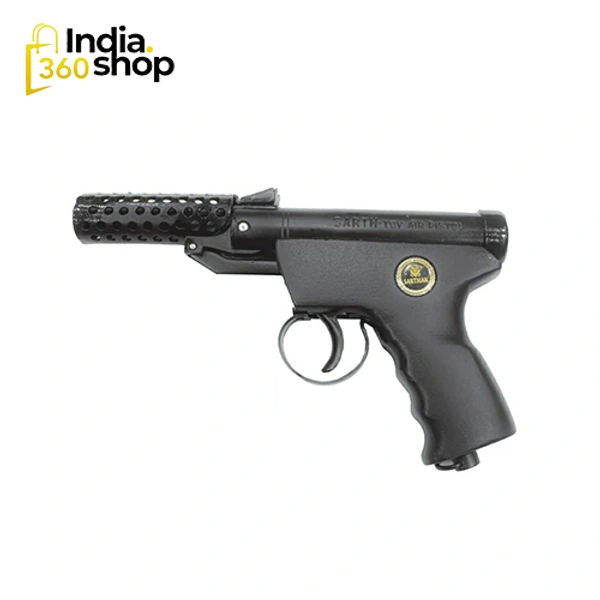 Sarthak (Broot - 2) Air Pistol | Heavy Metal | Upto 1 Kg Weight - Black
