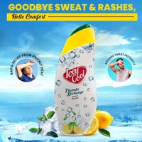 Icey Cool Lemon Herbal Prickly Heat And Ice Cool Body Talcum Powder | (100G)