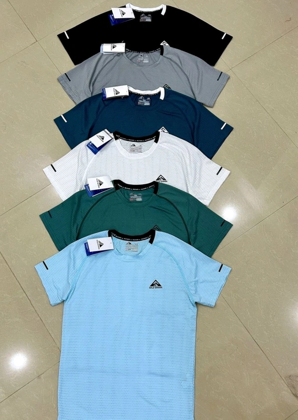 Wild Shark  High Quality Dot Lycra Tshirts  - M L XL XXL