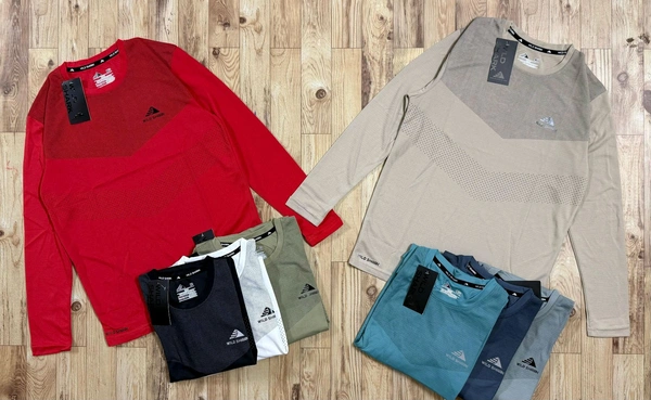 Dot Lining Fabric Tshirt - M L XL XXL