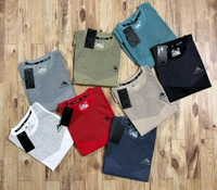 Dot Lining Fabric Tshirt - M L XL XXL