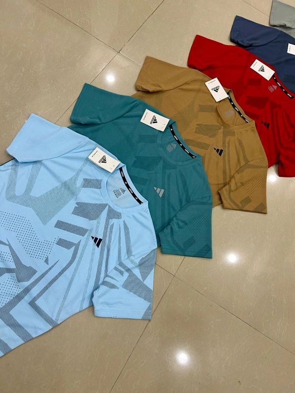 Dot Lining Fabric Adi Tshirts - M L XL XXL