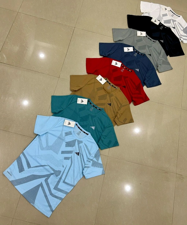 Dot Lining Fabric Adi Tshirts - M L XL XXL