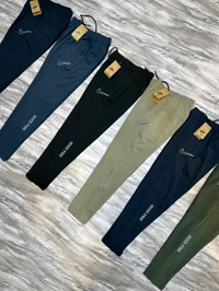 *4 WAY LYCRA* Premium Quality Track Pants Nk