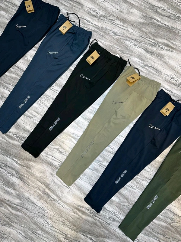 *4 WAY LYCRA* Premium Quality Track Pants Nk