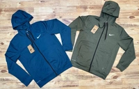 *MELANGE FABRIC HOODIE JACKET* High Quality