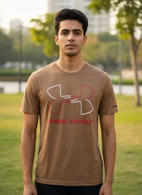 *MELANGE FABRIC T-SHIRT* (Excellent Quality) UA