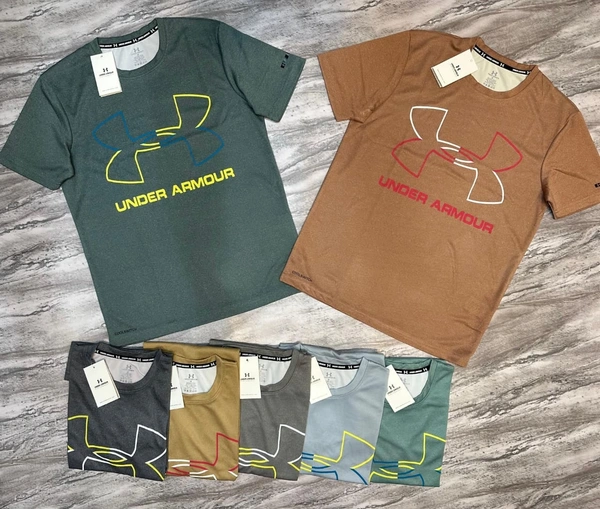 *MELANGE FABRIC T-SHIRT* (Excellent Quality) UA