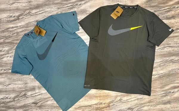 *LYCRA JACQUARD FABRIC T-SHIRT* Hi Quality NK