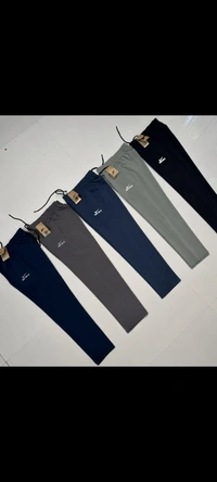 *DOBBY TRACK PANTS WITH BACK PACKET* Hi Quality NK