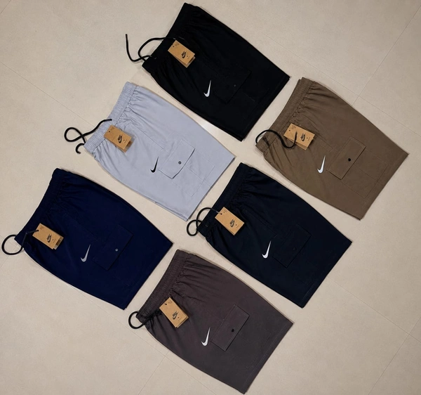 *CARGO SHORTS POLYESTER TERRY FABRIC* Hi Quality