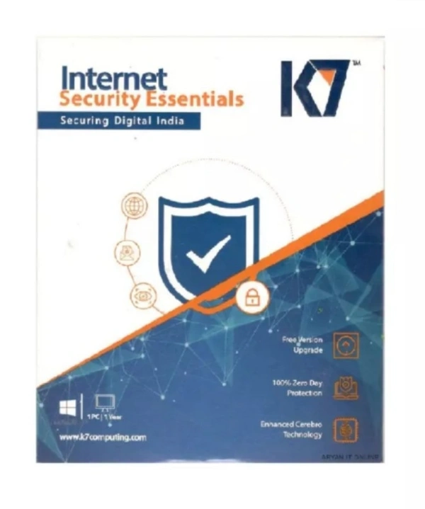 K7 Internet Security Antivirus 1 PC 1 Year ( Delivery Within 2 Hours)