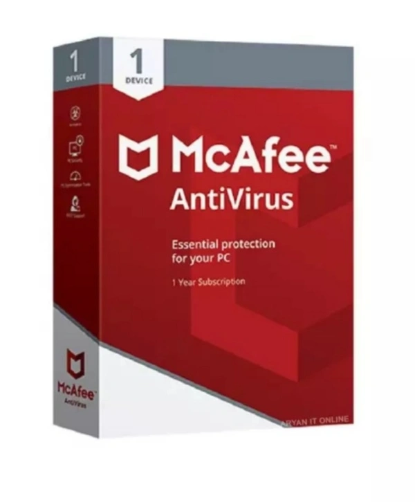 McAfee Antivirus 1 User 1 Year( Delivery Within 2 Hours)