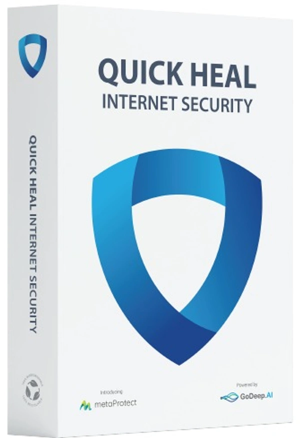 Quick heal Internet Security 3 user 1 year