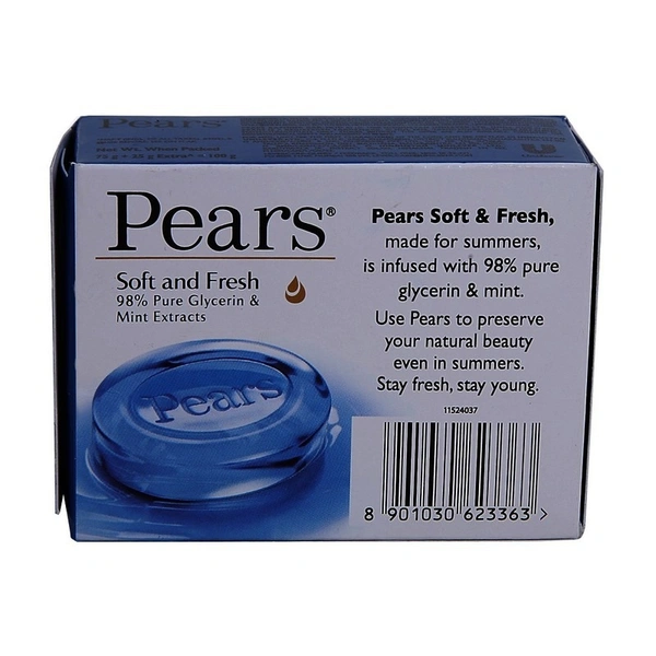 Pears soft and Fresh Soap - 75 g