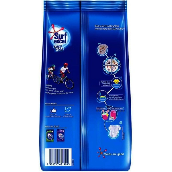 Surf Excel Easy Wash Detergent Powder - 1 kg