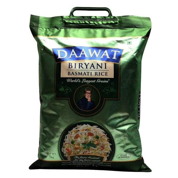 Daawat Biryani Basmati Rice - 5kg