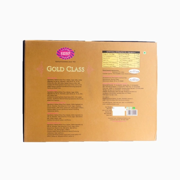Karachi Gold Class Cookies Collection - 1kg