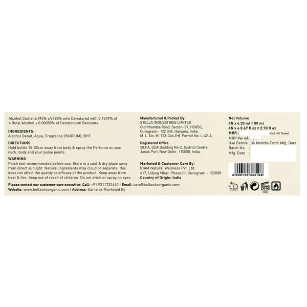 Bellavita Luxury Gift Set For Her - 80ml