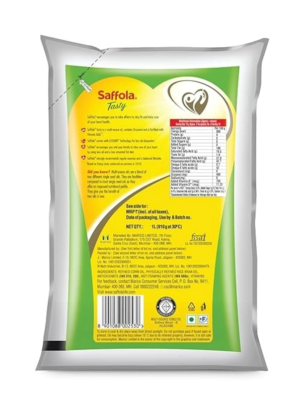 Saffola Tasty Oil - 1L
