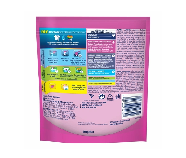 Vanish Shakti fabric Stain Remover - 200g