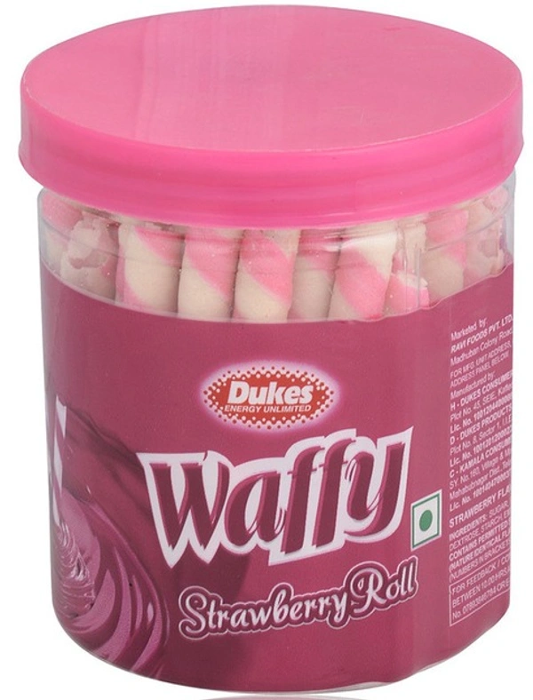 Dukes Strawberry Waffy - 250g