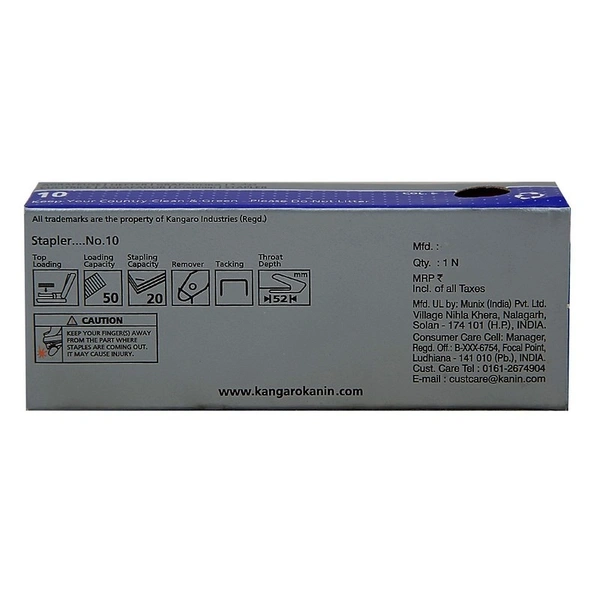 Kangaro No.10 Stapler - 1N