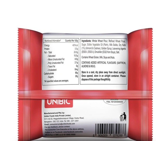 Unibic Kesar Cashew Badam - 200 g