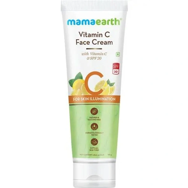 Mamaearth Vitamin C Face Cream - 50g