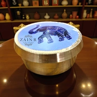 Sold By ZAIN R CREATION Brass Sindoor Box - L.1.77'' H.1'' B.1.57'', Polished, Brass