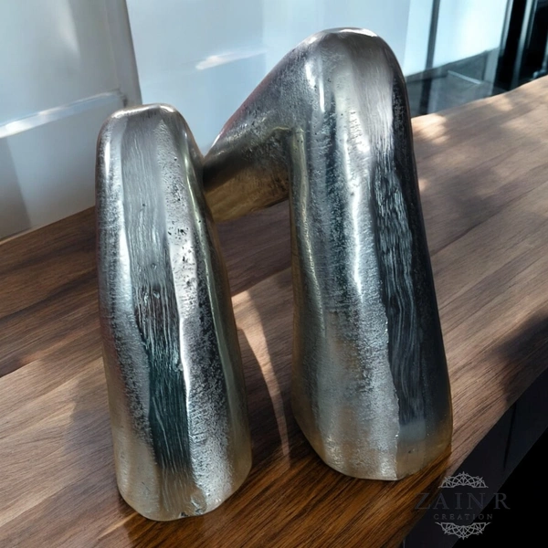 Sold By ZAIN R CREATION Decorative Sculpture of Lady Legs. - L.12.5'' H.8.5'' W.3.5'', Nickel, Aluminium