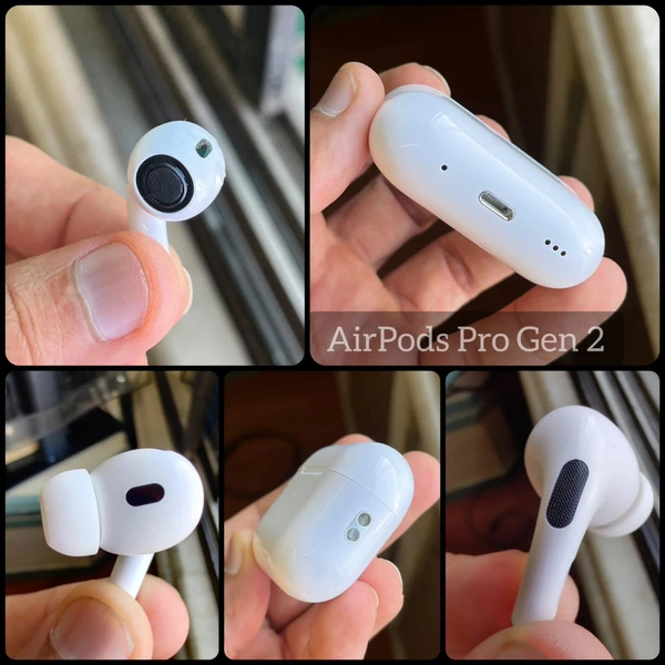 Apple ππ£π£ππ AirPods Pro (2nd generation) Bluetooth Headset (White, True Wireless) - White, Free