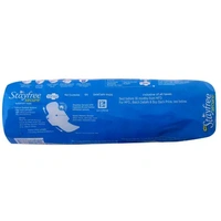 Stayfree Secure Cottony Soft Cover Sanitary Napkin with Wings 6 pads - Medium