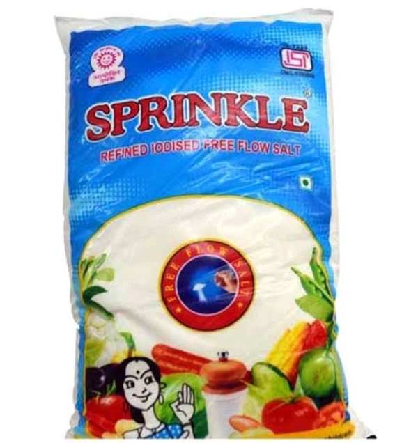 Sprinkle Refined Premium Iodised Salt / Upp / പൊടിയുപ്പ് / ഉപ്പ് - 1 Kg