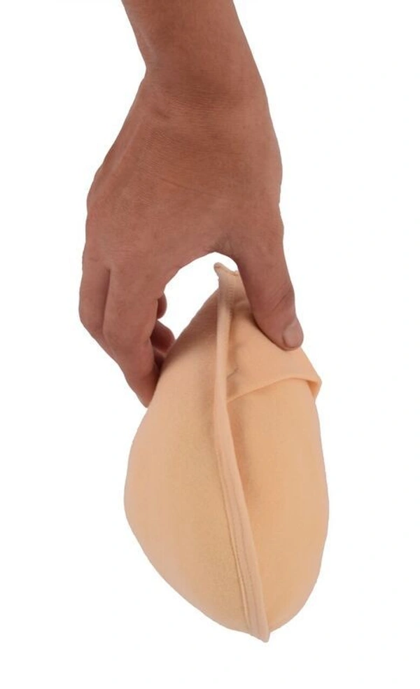 Cotton Mastectomy Bra Pads One Pair Fully Adjustable - 40