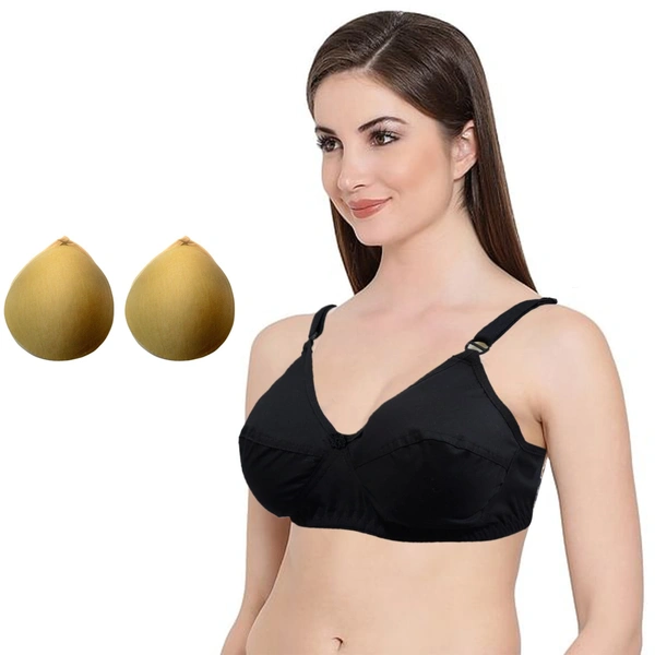 Mastectomy Cancer Pocket Bra With Two Micro fiber Filled Adjustable Pads - 44