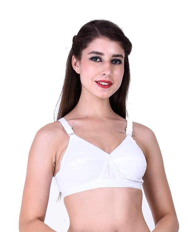 Mastectomy Cancer Pocket Bra With One Microfiber Filled Adjustable Pad - 40