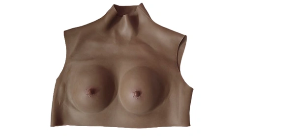 Bust Jacket Bilateral Brown - Free, Brown, B cup