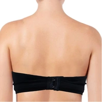 Bra Strapless Padded Under Wire B Cups - 34, Black