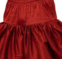 Kaashiba ARMAAN ETHNIC Men Solid Cowl Dhoti Pant - Guardsman Red, Free Size