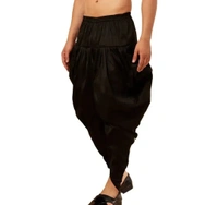 Kaashiba ARMAAN ETHNIC Men Solid Cowl Dhoti Pant - Black, Free Size