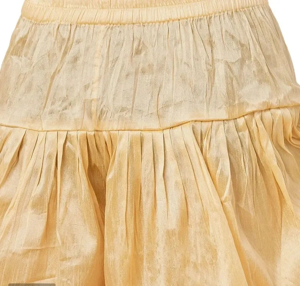 Kaashiba ARMAAN ETHNIC Men Solid Cowl Dhoti Pant - Baja White, Free Size