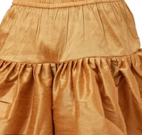 Kaashiba ARMAAN ETHNIC Men Solid Cowl Dhoti Pant - Bourbon, Free Size