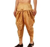 Kaashiba ARMAAN ETHNIC Men Solid Cowl Dhoti Pant - Bourbon, Free Size