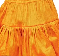 Kaashiba ARMAAN ETHNIC Men Solid Cowl Dhoti Pant - Golden Tainoi, Free Size