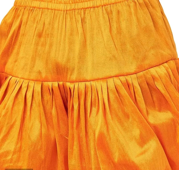 Kaashiba ARMAAN ETHNIC Men Solid Cowl Dhoti Pant - Golden Tainoi, Free Size