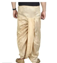 Kaashiba Stylish Silk Blend Dhotis For Men - Picasso, 40