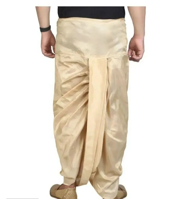 Kaashiba Stylish Silk Blend Dhotis For Men - Picasso, 42