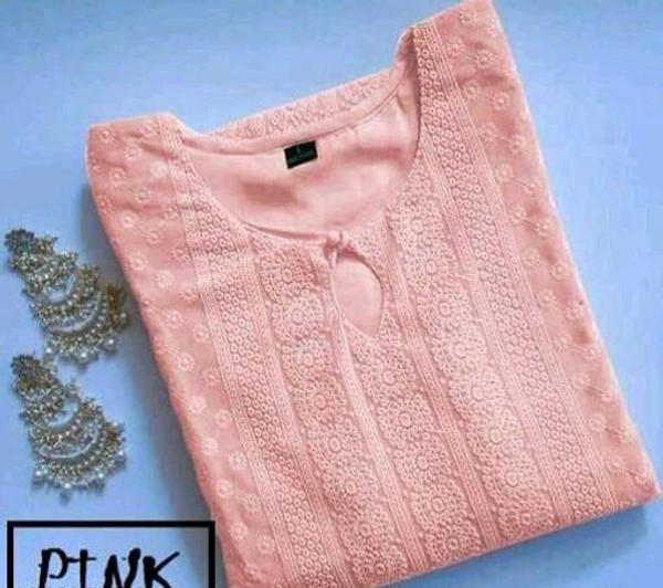 KAASHIBA Kashvi Refined Kurtis - Your Pink, S