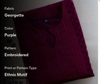 KAASHIBA Kashvi Refined Kurtis - Bright Red, XL